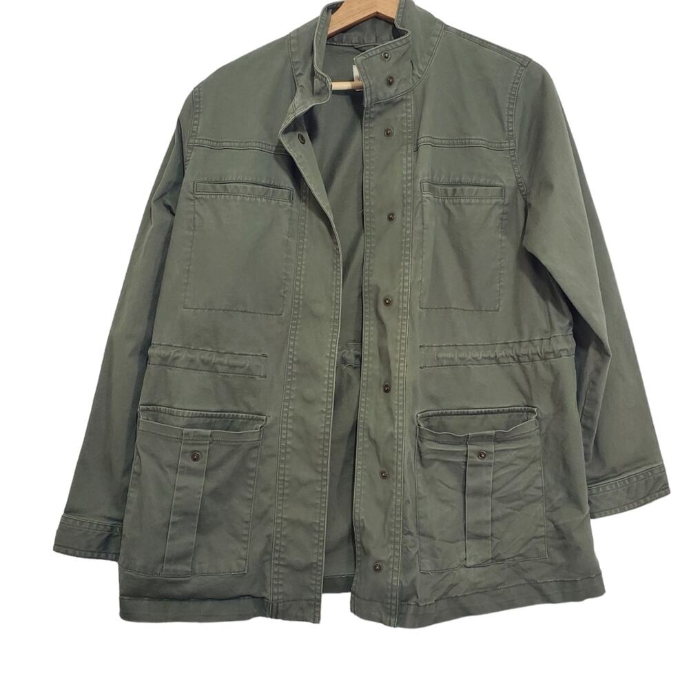 Universal Thread | Adirondack Utility Snap Front Jacket with Drawstring Waist